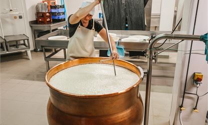 Visite de la Fruitière des Perrières
